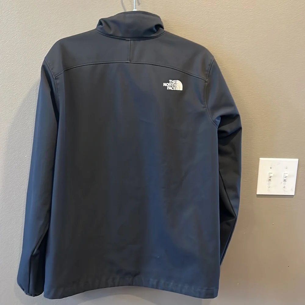 THE NORTH FACE Black Mens Sz large Full Zip Jacket